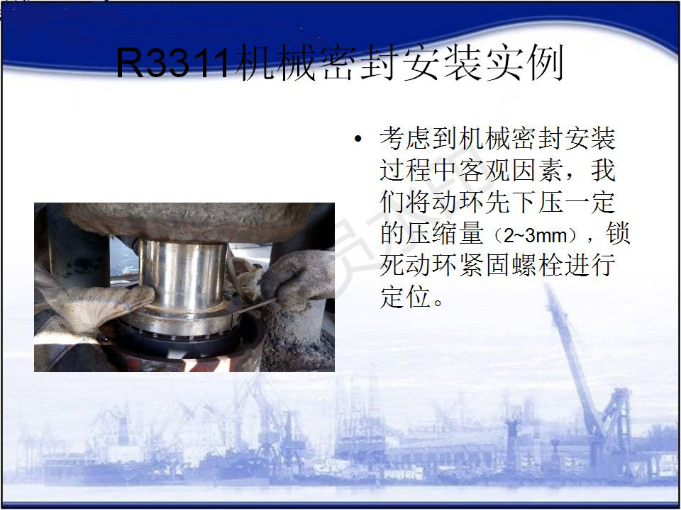  Mechanical seal of reaction kettle