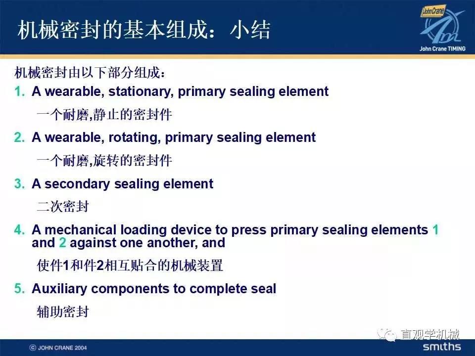  Mechanical seal knowledge training