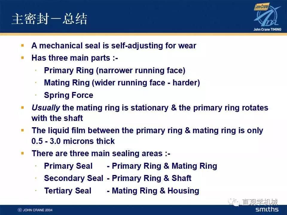  Mechanical seal knowledge training